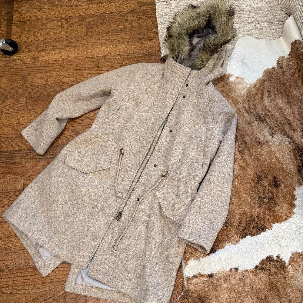 Madewell Overcoat w/ Hood